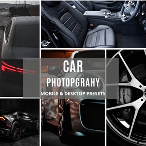 Car Photography Lightroom Presets: Edgy Auto Blogger Filters (Mobile & Desktop)
