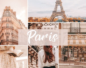 Paramètres prédéfinis Lightroom de Paris : filtres urbains (mobiles et ordinateurs de bureau)