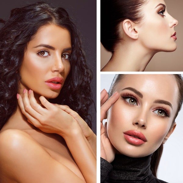 10 Portrait Lightroom Presets, Perfect Skin, Glow Presets, Studio Presets, Lightroom Mobile Presets, Instagram Filter, Beauty Presets