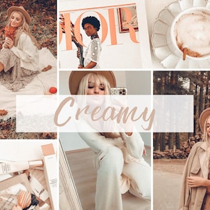 Creamy Lightroom Presets: Warm, Bright, Airy (Mobile & Desktop)