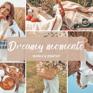 5 WARM & MOODY Presets| Mobile Lightroom Presets| Photographer Desktop Presets| Warm Bloggers Presets| Photo Editing Filters for Instagram