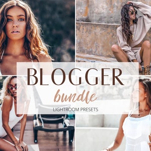 Blogger Lightroom Presets: Mobile & Desktop Filters Bundle