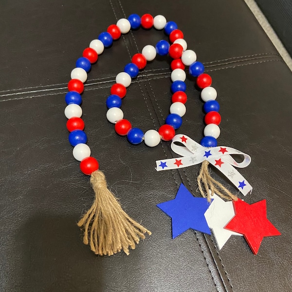 Wood Bead Garland - Etsy