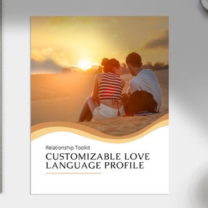 Relationship Toolkit: Customizable Love Language Partner Journal Pages Workbook