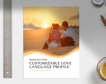 Relationship Toolkit: Customizable Love Language Partner Journal Pages Workbook