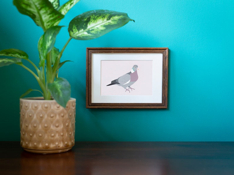 Minimalistic and Colourful Bird Postcards Set of 10 Mix & Match image 5