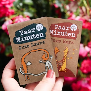 Paarzeit PaarMinuten Doppelpack – spielerische Gesprächskarten für Paare – einzigartiges Geschenk zur Hochzeit, begleitend zum Geldumschlag