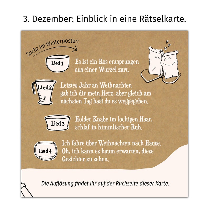 Paarzeit Adventskalender 2023 Edition 4 Neuerscheinung für Leichtigkeit im Advent Geschenk für Frauen und Männer Zweisamkeitsbox Paare Bild 6