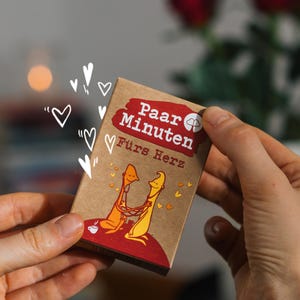 Geschenk zum Valentinstag – Gesprächsimpulse für Paare – Paarzeit PaarMinuten fürs Herz – Jahrestag, Geburtstag, zur Hochzeit, Zweisamkeit