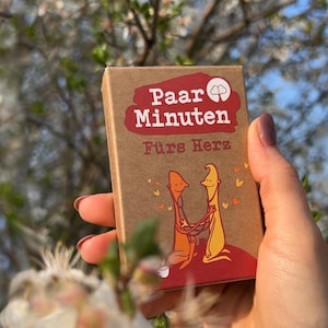 Für Hochzeitsgäste – Gesprächsimpulse für Paare – Paarzeit PaarMinuten fürs Herz –einzigartiges Geschenk zum Jahrestag, Geburtstag, Hochzeit