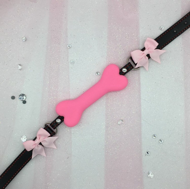 18+ Mature Pet Play Starter Set ! Fox Kitty dog Ears Collar Kitten Cat Anal Butt Plug Tail bdsm ddlg abdl gag pink bone puppy 