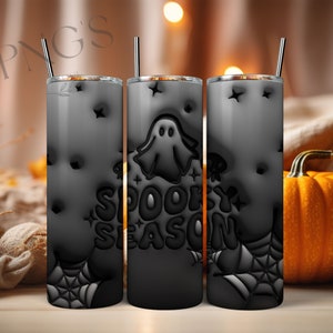20oz Skinny Tumbler, Cartoon 3D Inflated, 3d Tumbler Wrap, Puffy Tumbler Wrap, Halloween Png, Sublimation Design Png, INSTANT DOWNLOAD