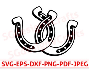 Horseshoe Svg Etsy