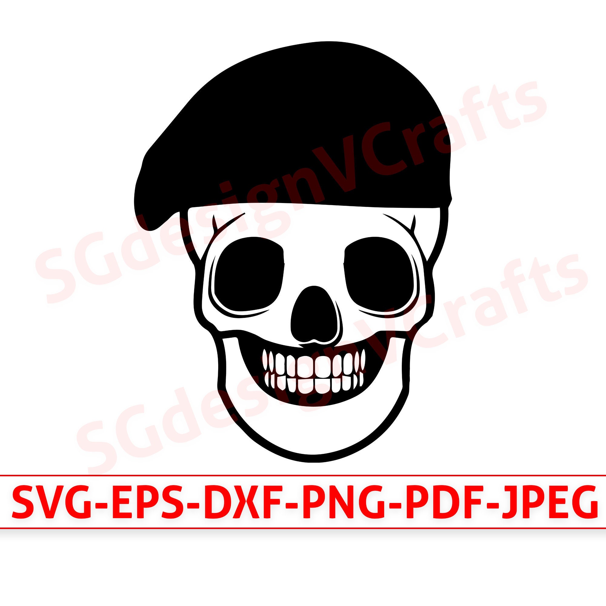 Skull Wearing a Hatskull Head Hat 