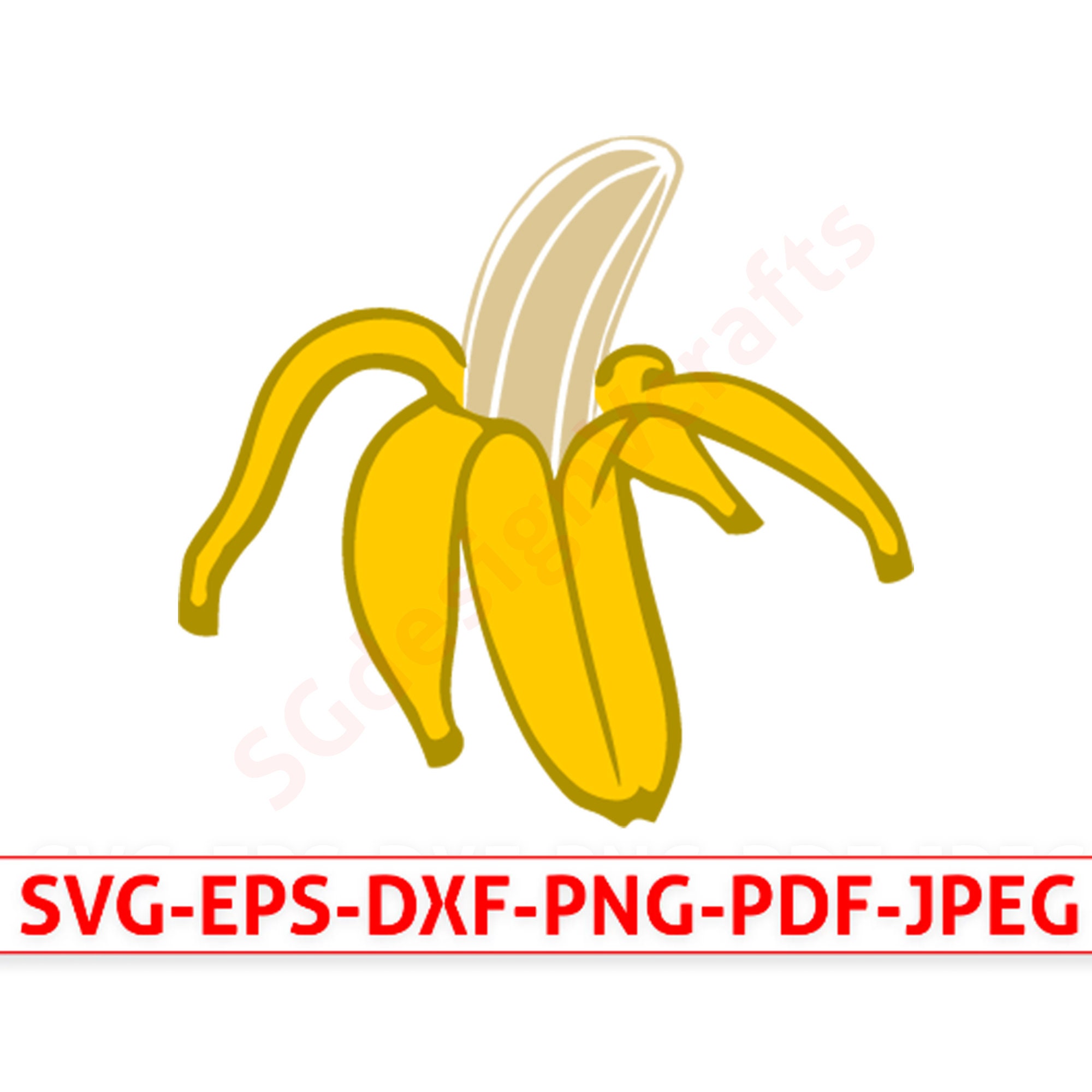 Desenho De Banana Vetor EPS [download] - Designi