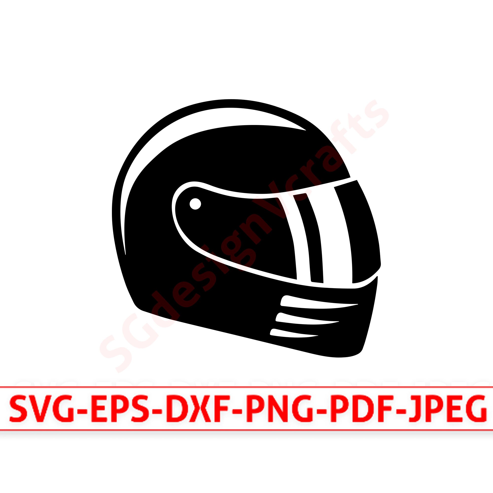Motorcycle Helmet SVG Motorcycle PNG 