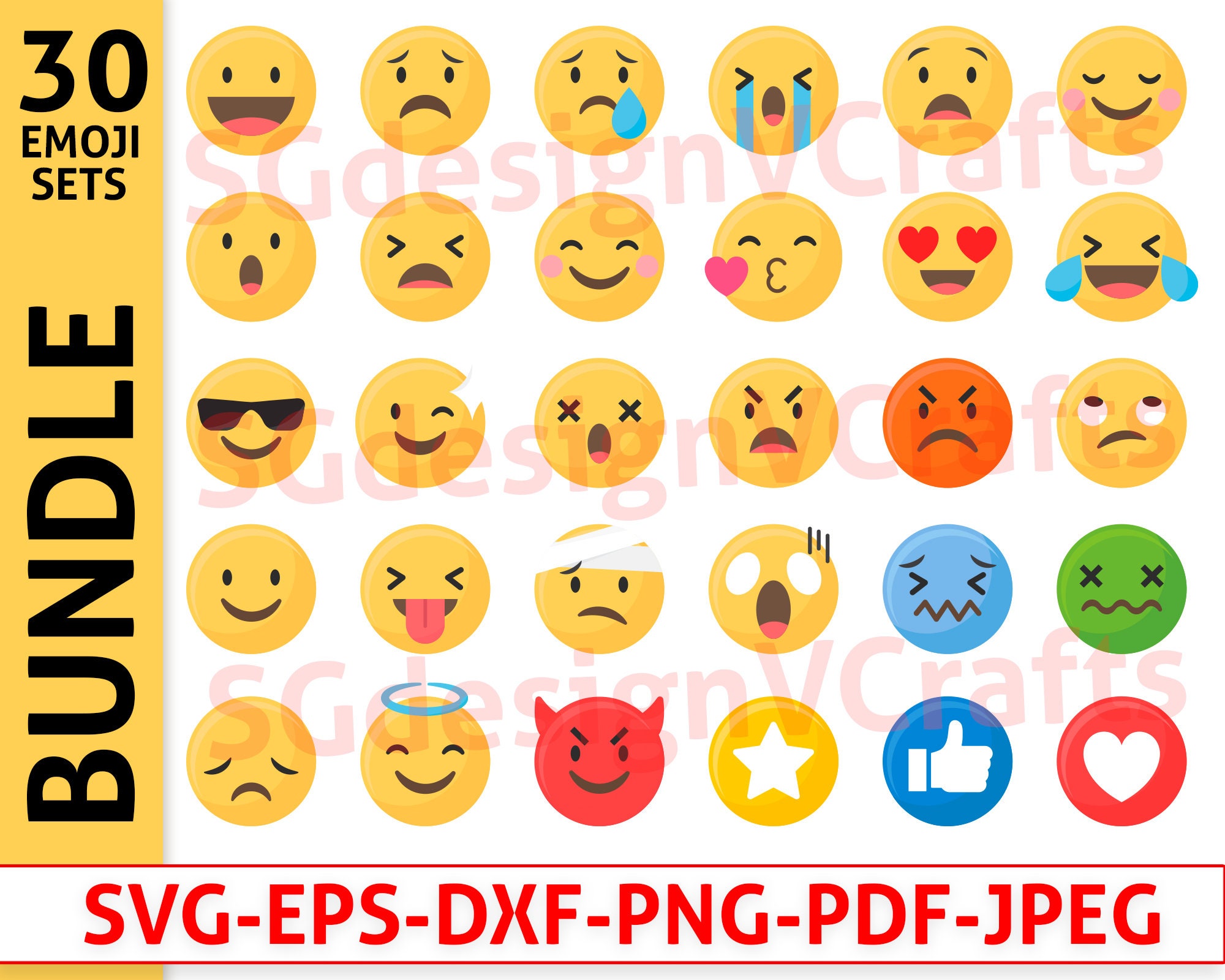 Sad Doodle Emoji Emoticon PNG & SVG Design For T-Shirts