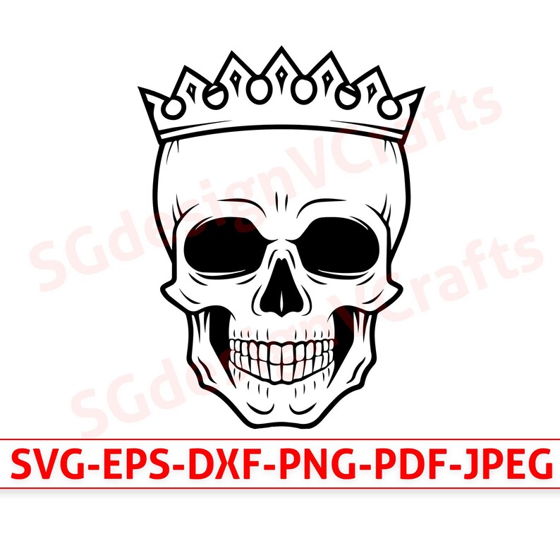Free Free Skull Crown Svg 321 SVG PNG EPS DXF File