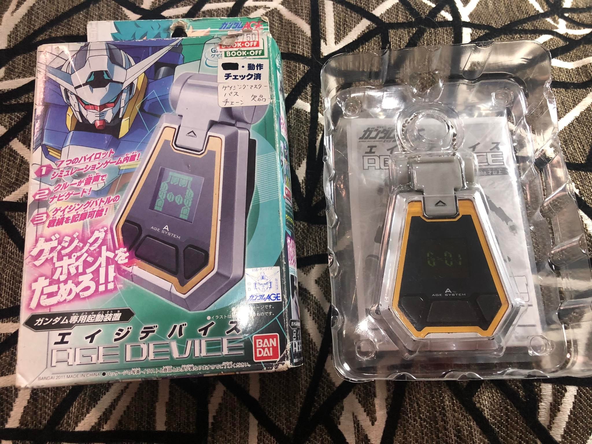 Original Bandai Mobile Suit Gundam Age Device Gage-Inglink Builder ...