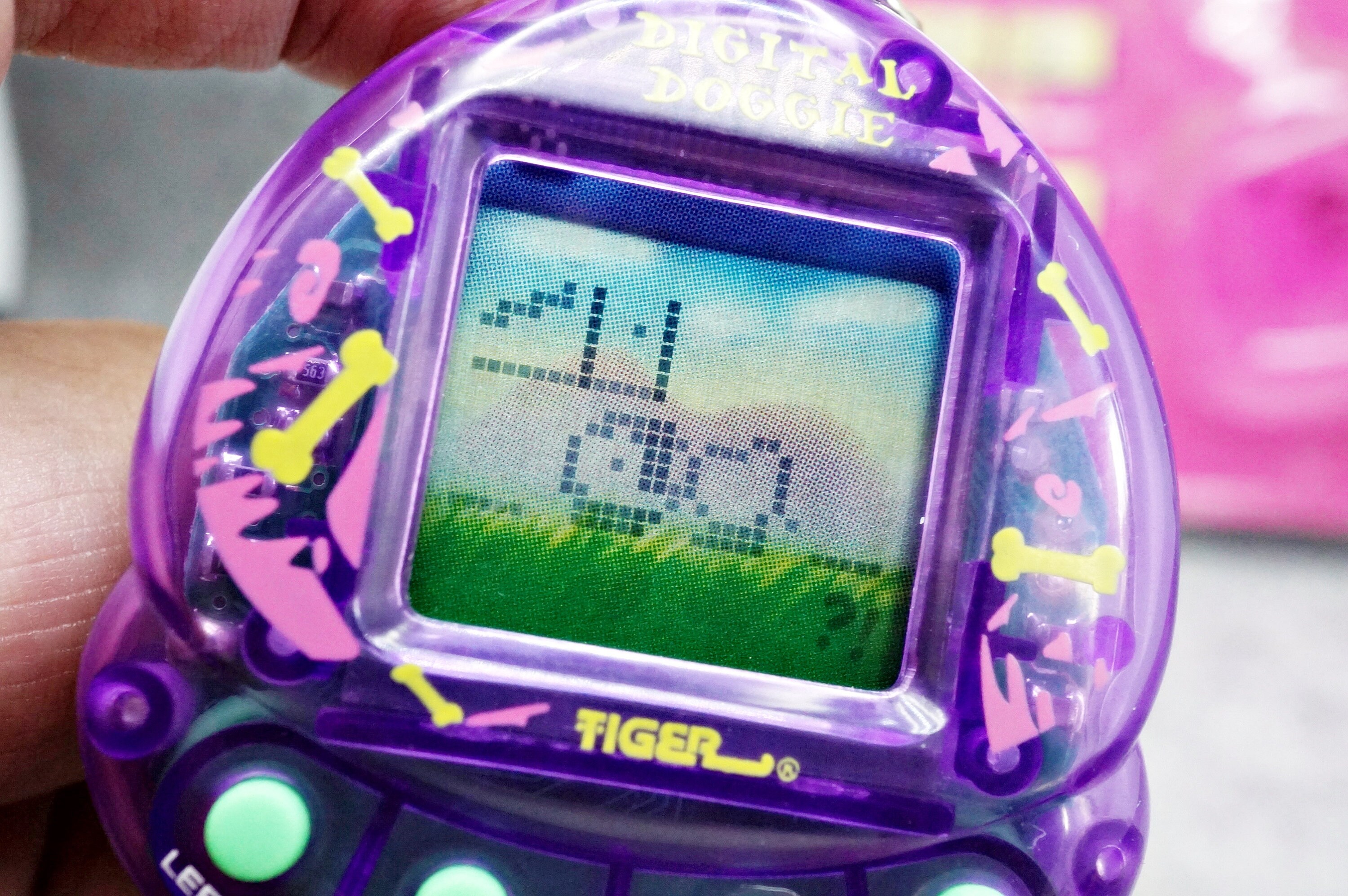 Electronics Giga Pets Virtual Digital Doggie LCD Game 1997 Etsy