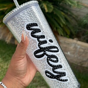 WIFEY Blingy Tumbler with Handle Capacity 40oz main image 0
