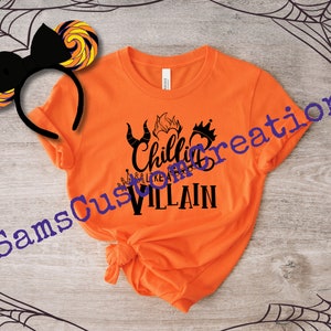 Chillin’ like a villain- halloween, svg cut file only