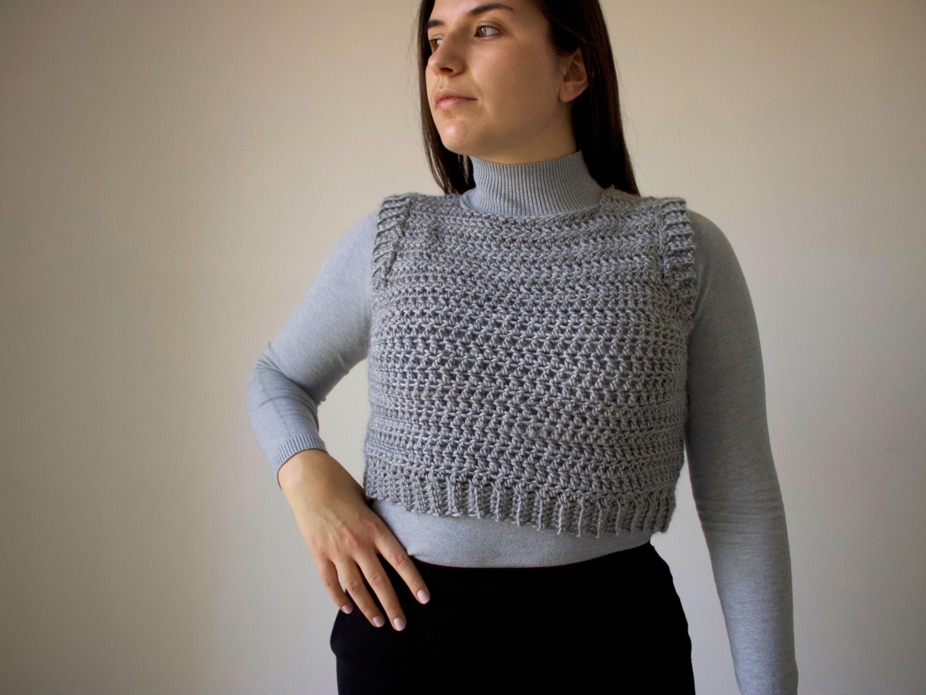 Maglione Donna Con Maniche Ad Ali - Gilet In Maglia Morbida Per Look Casual E Comodo