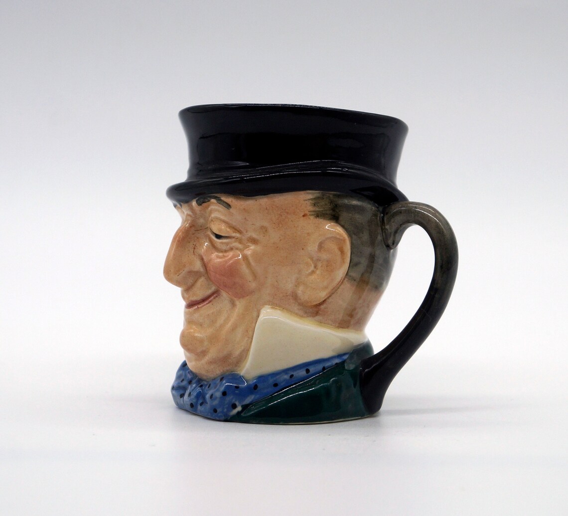 Royal Doulton Character Jug D5483 'Mr. Micawber' 3.5 Etsy