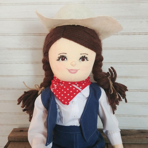 Cowboy or Cowgirl CUSTOM Cloth Doll Cowboy or Cowgirl CUSTOM Cloth Doll