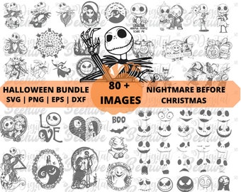 Download Nightmare Before Christmas Svg Etsy PSD Mockup Templates