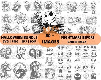 Download Skellington Vector Etsy SVG Cut Files