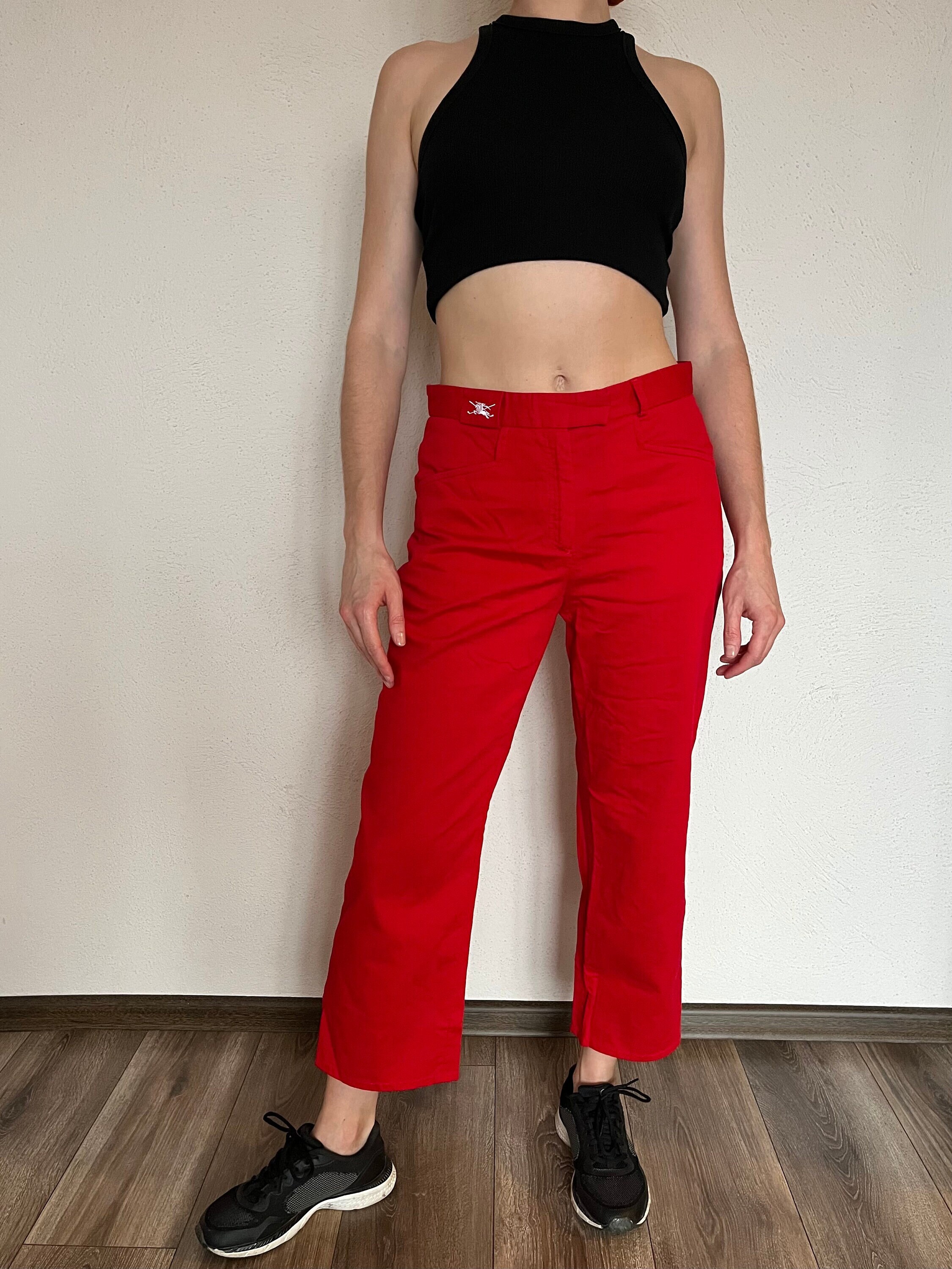 Mens burberry golf pants discount