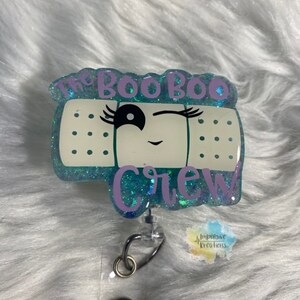 Boo Boo Crew Badge Reel