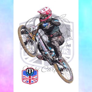 Mondraker Laurie Greenland A4 Print