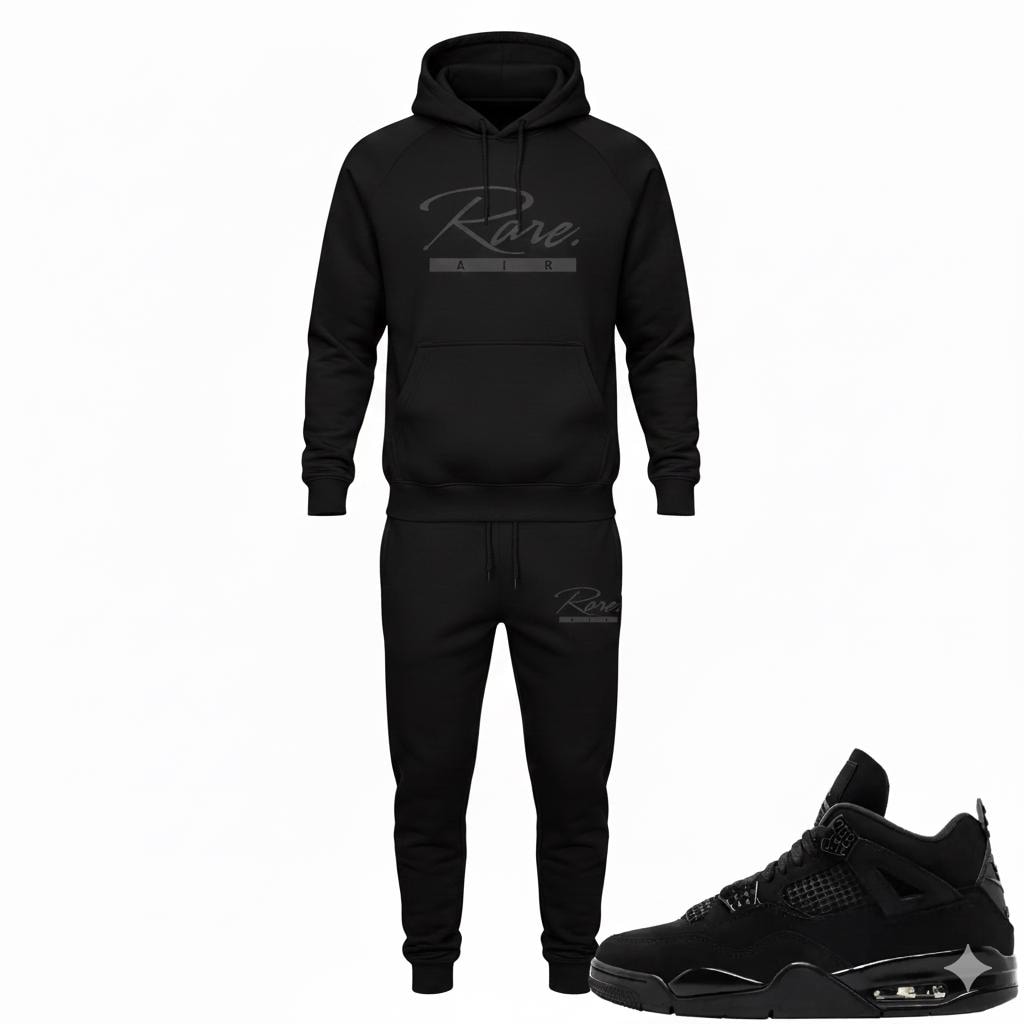 jordan 4 black cat hoodie