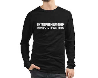 Entrepreneur T-Shirt, Entrepreneurship Unisex Tee, Entrepreneur T-Shirt, Gender Neutral TShirt, Entrepreneur Gift, Inspiration TShirt,