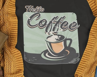 Kaffeetrinker Tee, Lustiges Kaffee Geschenk, KaffeeTrinker Geschenk, Kaffee Liebhaber Geschenk, Kaffee süchtig Shirt, Kaffee Junkie Shirt, Unisex T-Shirt