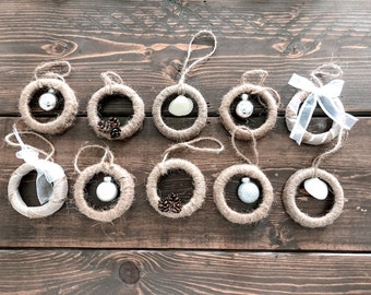 Set of 10 Ornaments