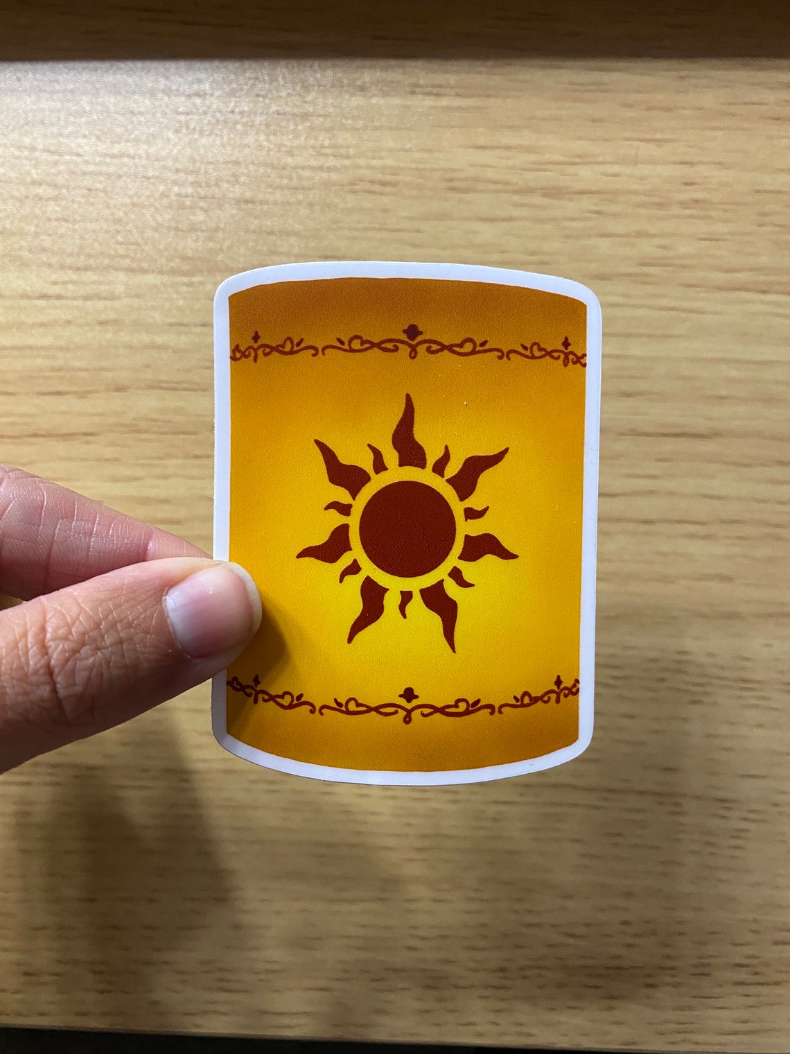 Floating Lantern Sticker Tangled Lantern Sticker Magical Etsy