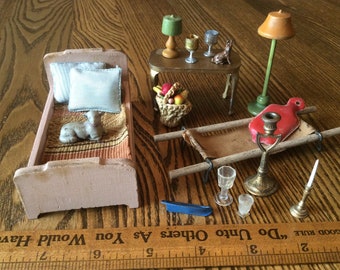 vintage dollhouse furniture