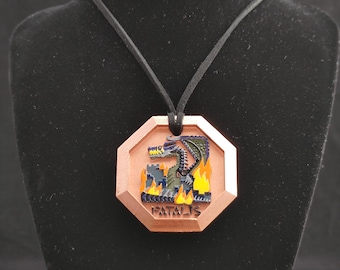 Fatalis Mhw Pendants Fatalis Coin Pendant