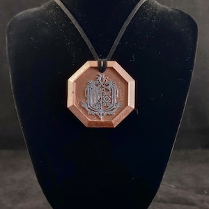MHW Guild Crest Coin Pendant