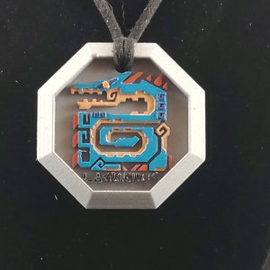 Lagiacrus Coin Pendant