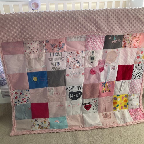Baby Clothes Blanket Baby Blanket Memory Blanket Baby - Etsy