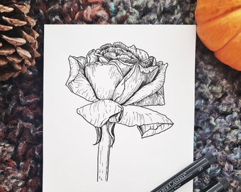 Garden Rose *Original Artwork*