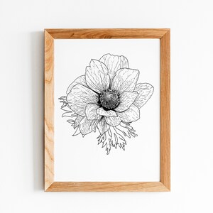 Anemone *Original-Kunstwerk*