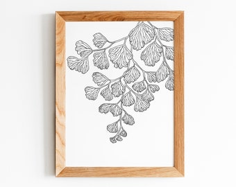 Maidenhair Fern *Original Artwork*