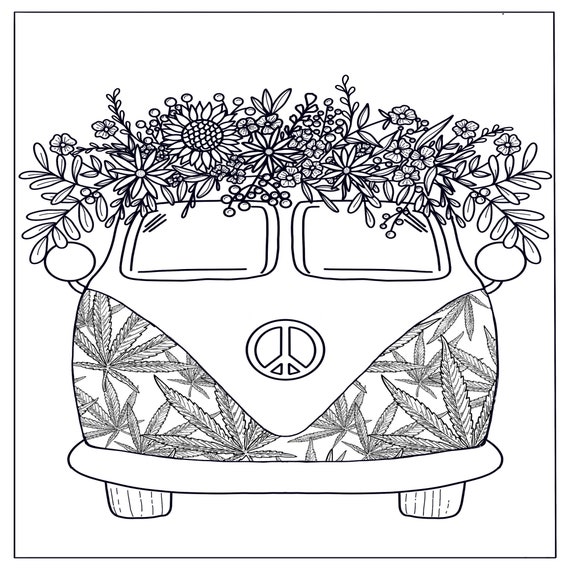 10+ Coloring Pages Van