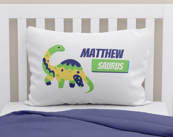 Dinosaur pillowcase | Etsy Dinosaur pillowcase | Etsy
