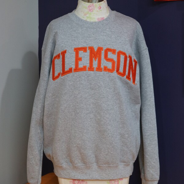 clemson crewneck sweatshirt nike